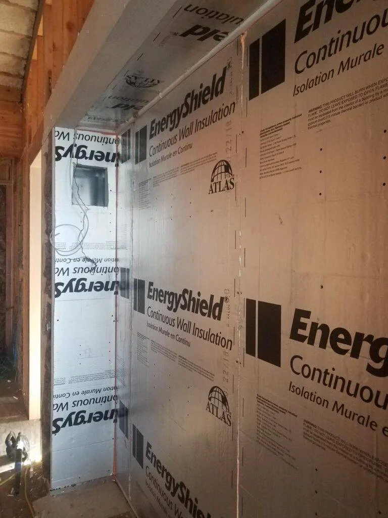 Rigid Board Insulation Interior Wall 02